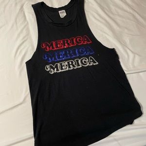 VS PINK ‘merica tank
